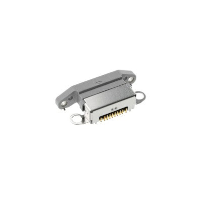 Charging Port Connector for iPhone 14 Pro / 14 Pro Max (Purple)-Silver Charging Port Connector for iPhone 14 Pro / 14 Pro Max (Purple)-Silver